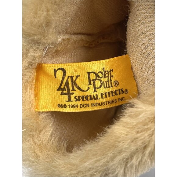 VTG 1994 DCN Industries 24K POLAR PUFF Special Effects Ned Bear PUPPET #4643 EUC - Picture 5 of 6